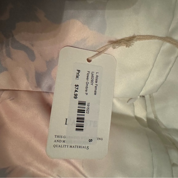 Floral satin romper - Picture 3 of 3